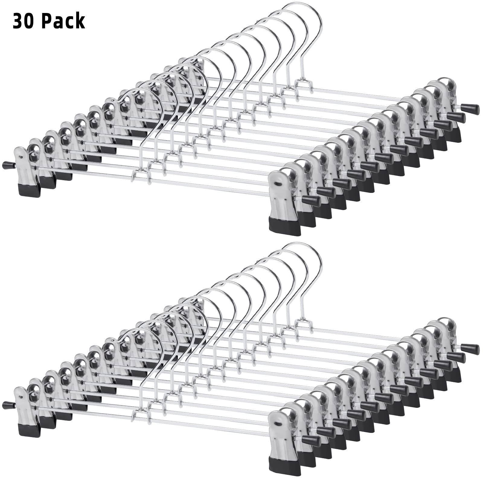 GoodtoU kids pants hangers with clips designed for children