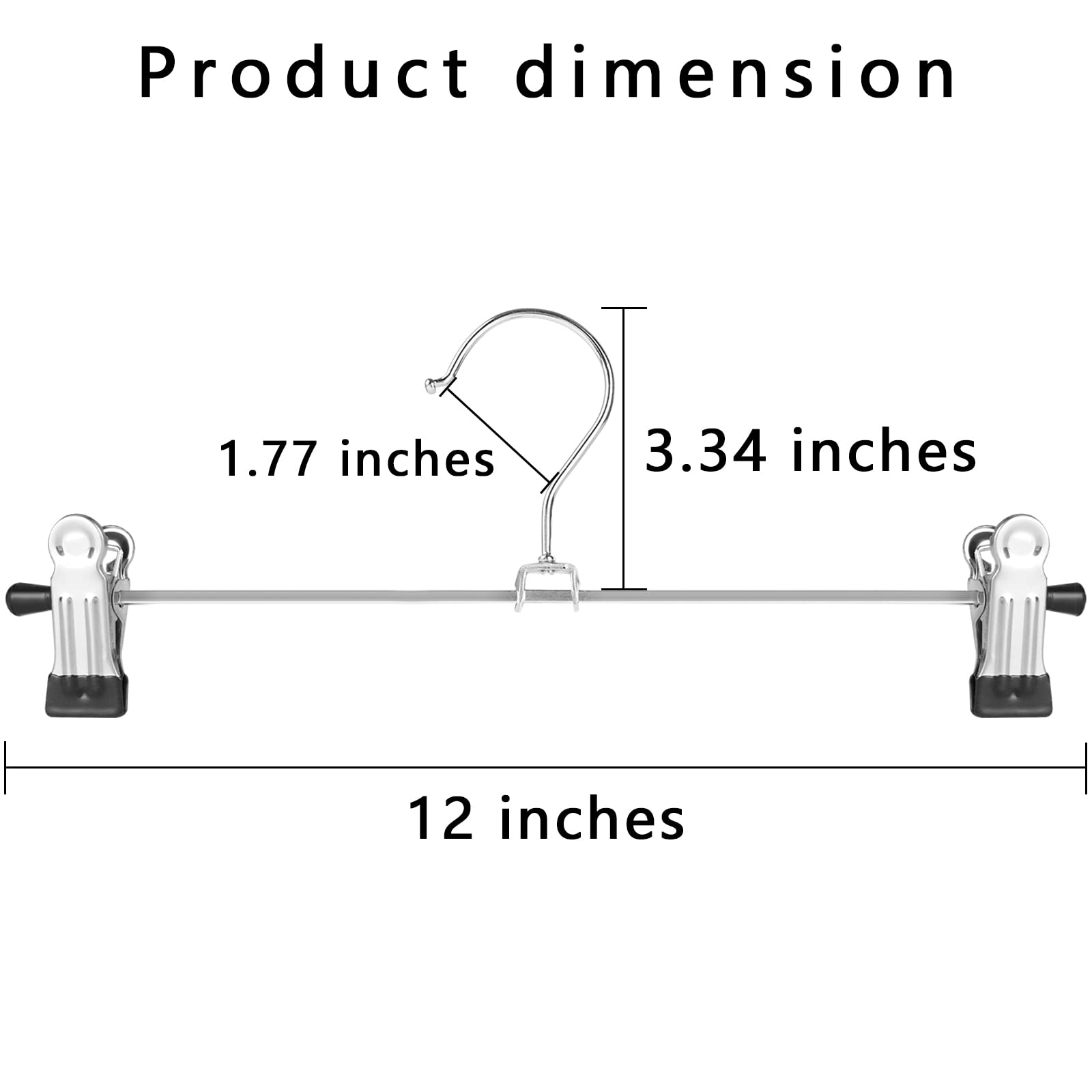GoodtoU hangers with rubber coating prevent clothes from marks