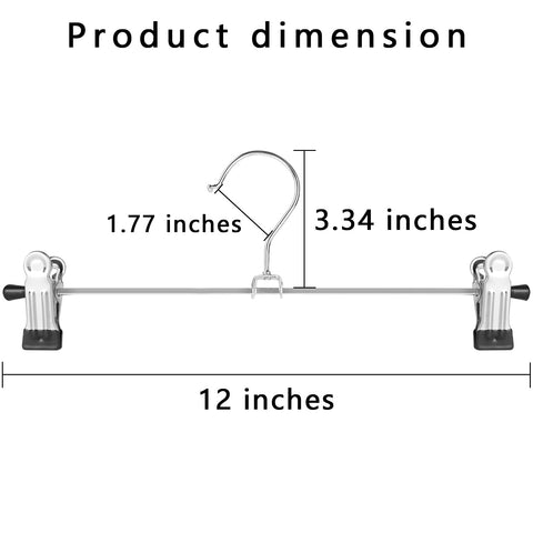 GoodtoU hangers with rubber coating prevent clothes from marks