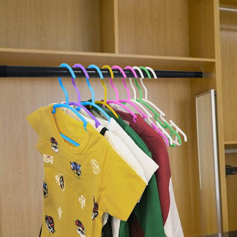 GoodtoU versatile nursery and kids closet hangers fit newborn to toddler wardrobes.