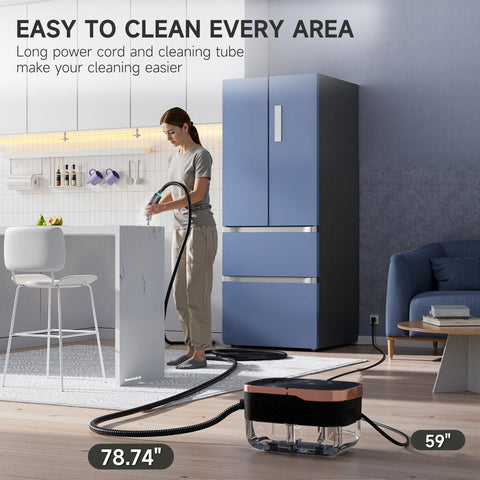 Goodtrust steam cleaner 4 bar pressure tackles tough grime