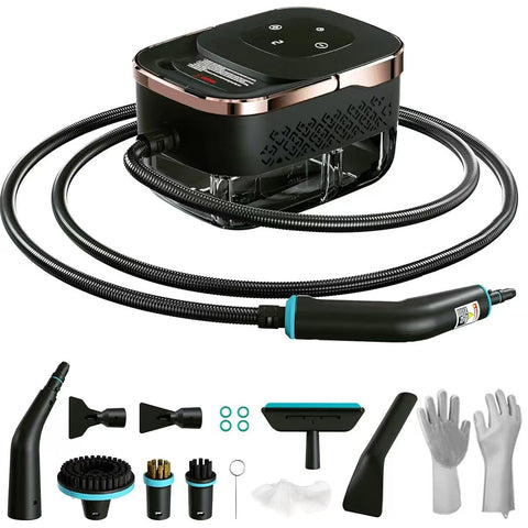 Goodtrust steam cleaner handheld setup ready for quick home cleaning