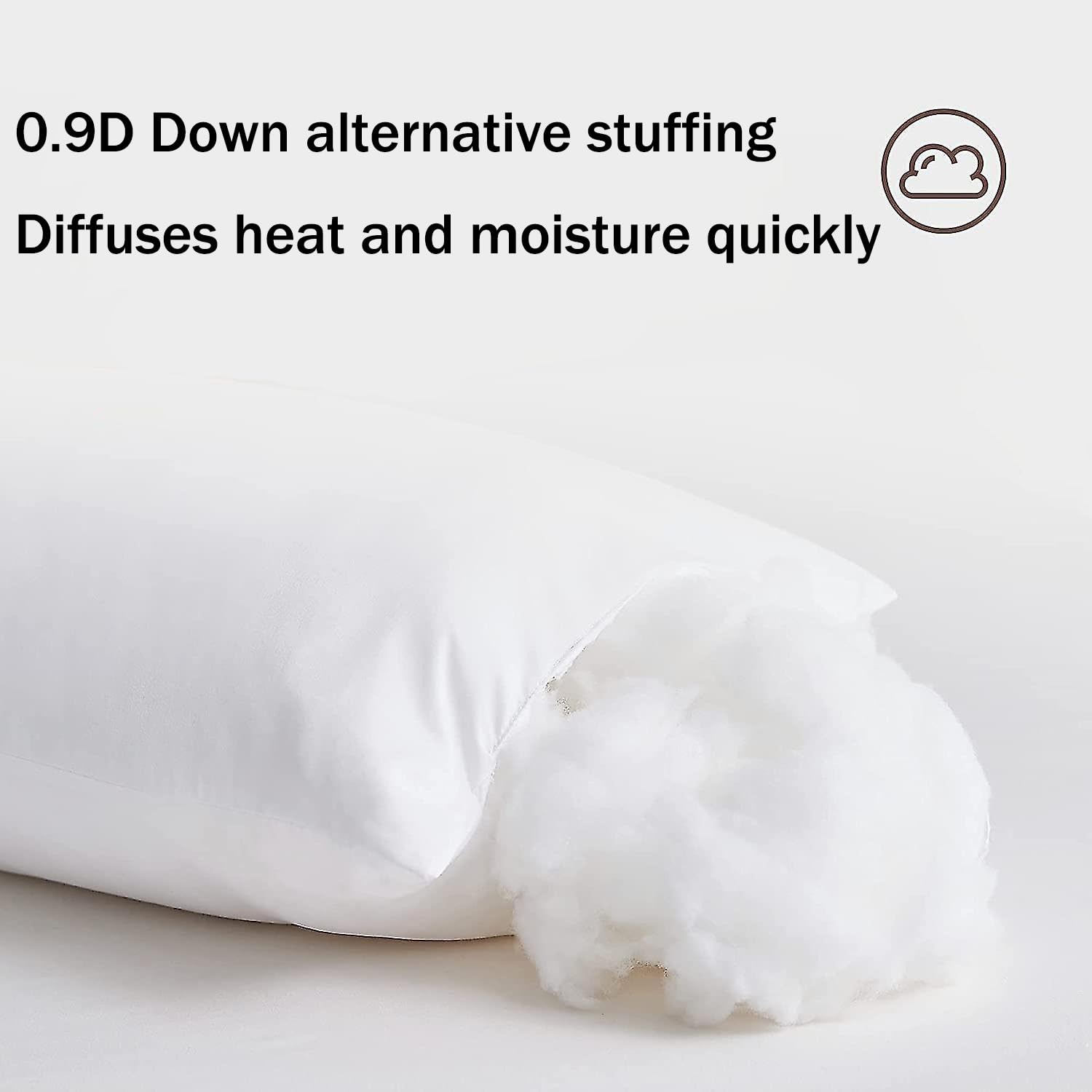 Gooeb 2-pack packaging, easy care and machine washable.