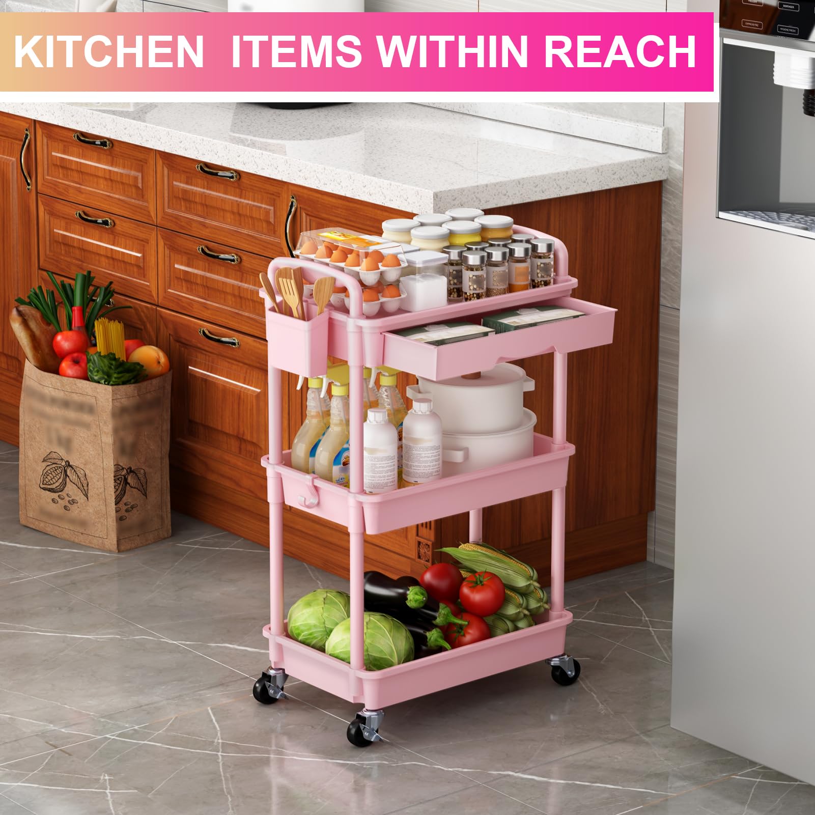 Goovilla cart easy assembly with clear instructions