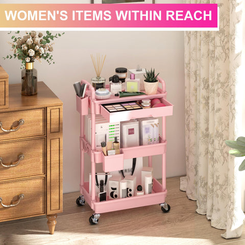 Goovilla cart includes two cups and four hooks
