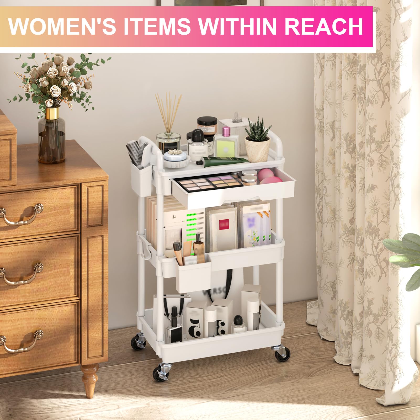 Goovilla customizable storage with 3–5 layer configurations for flexible organization.