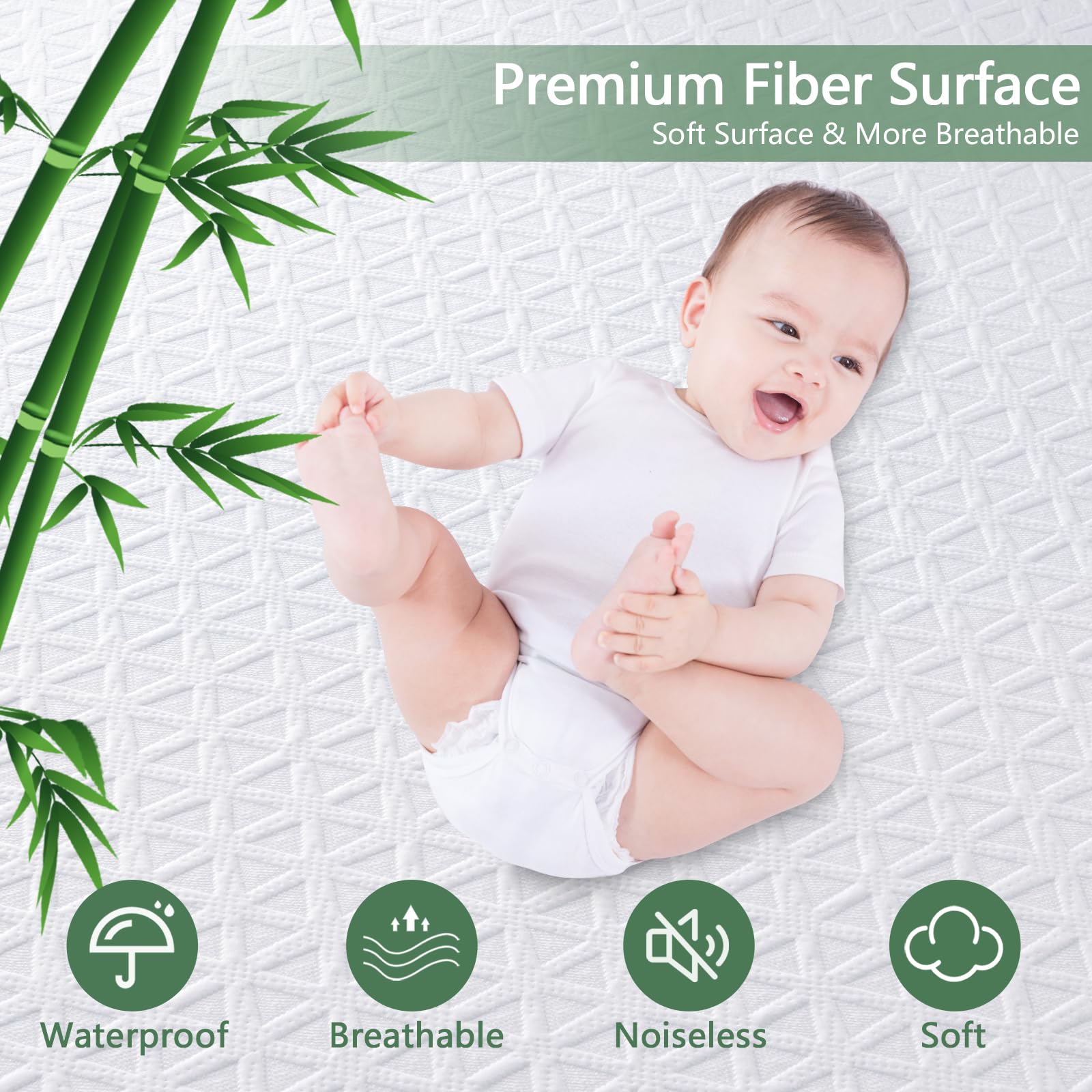 GOPOONY 3D air fabric breathable cover enhances airflow for cooler sleep