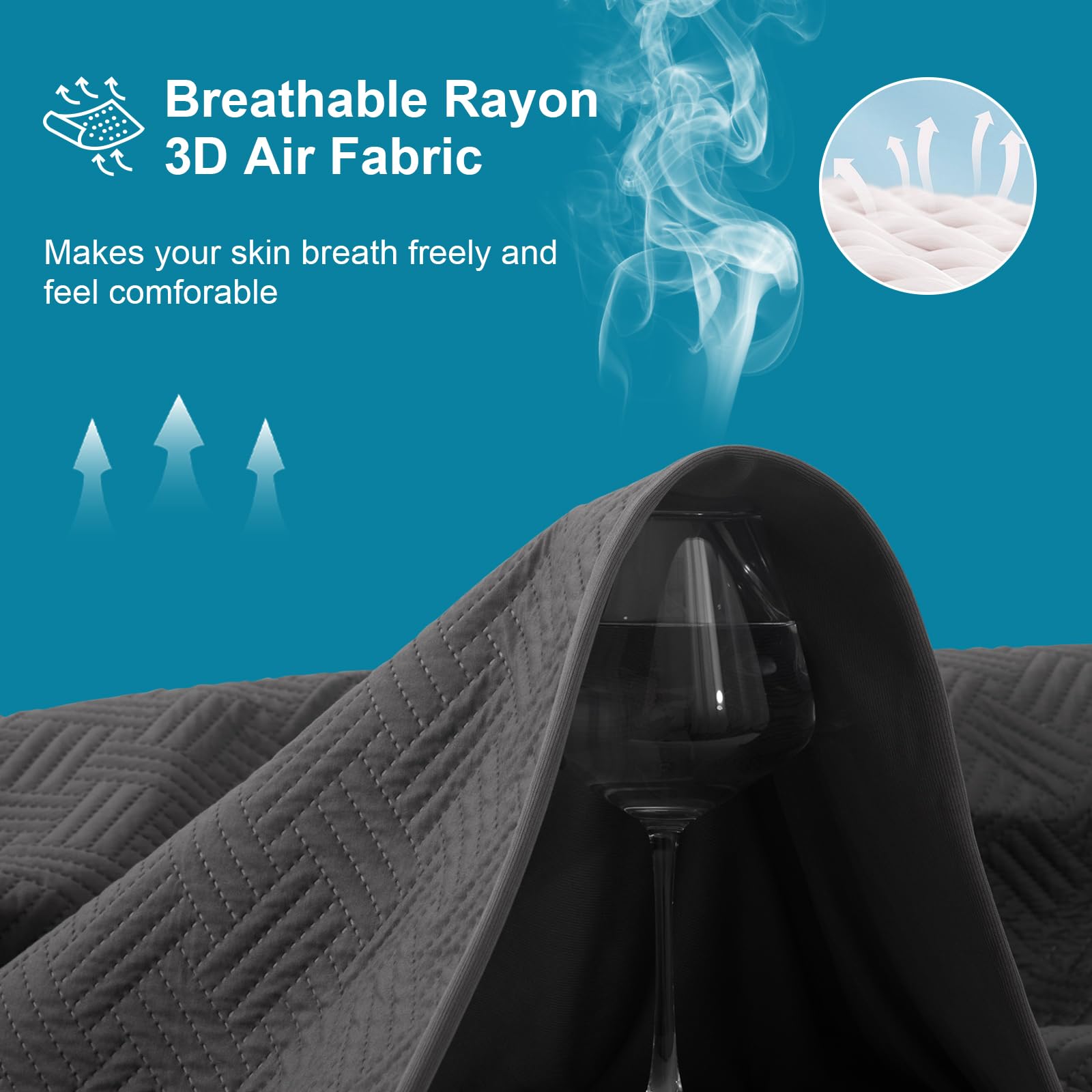 GOPOONY dust defense helps keep your bed cleaner and easier to care for