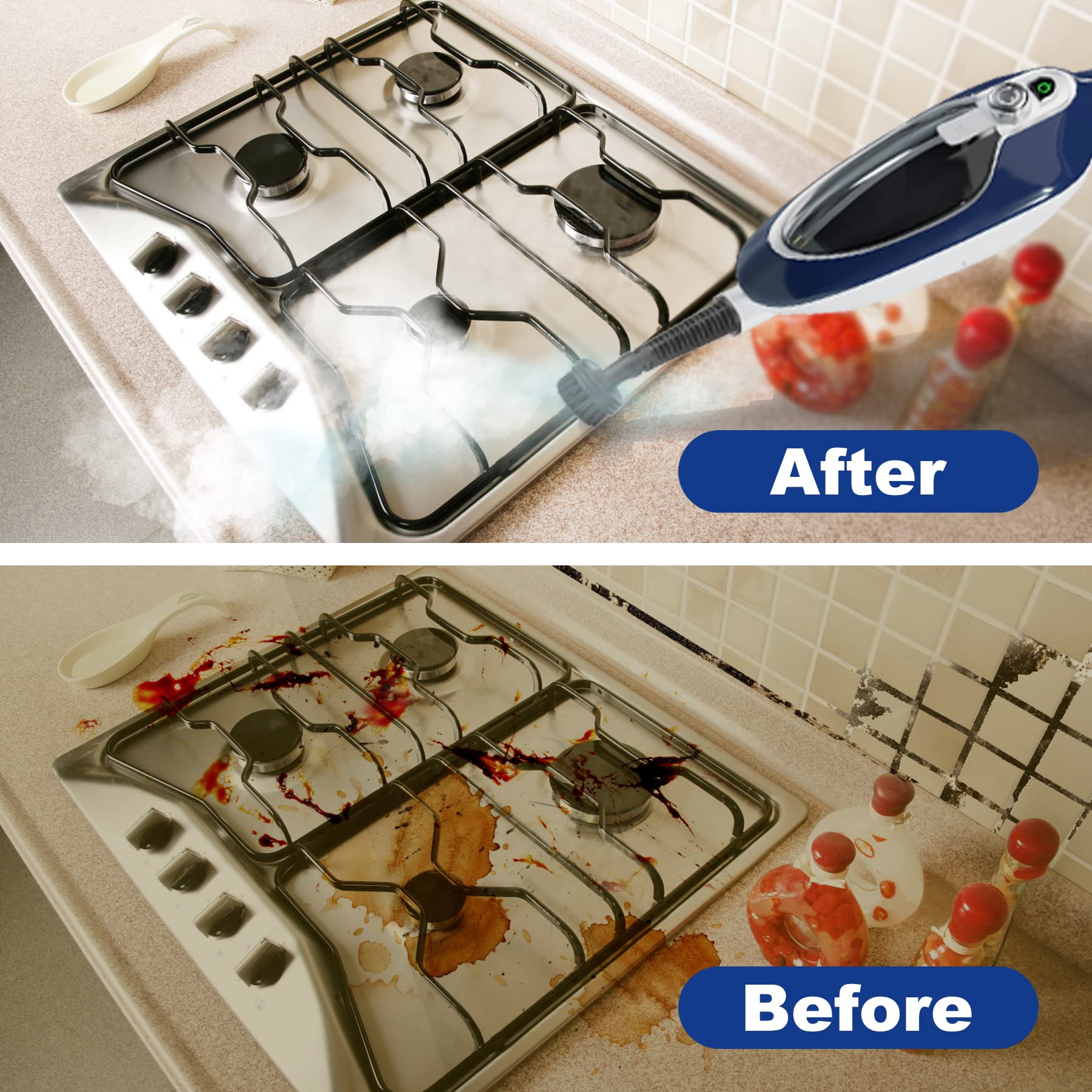 GorFanty chemical-free steam cleans using only water for a healthier home