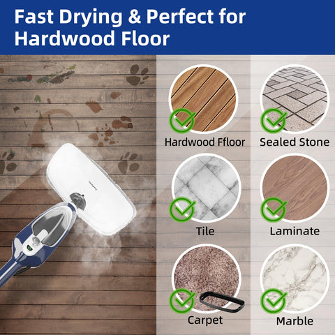 GorFanty 23ft cord enables cleaning across rooms without frequent socket changes