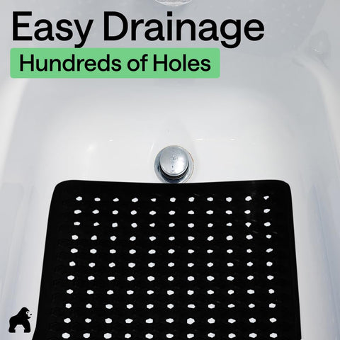 GORILLA GRIP bath mat climate-partner certified for sustainability.