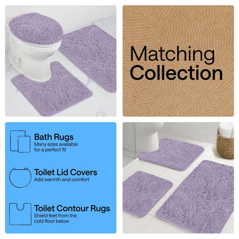 gorilla grip bath rug 36x24 protects bathroom floors after shower