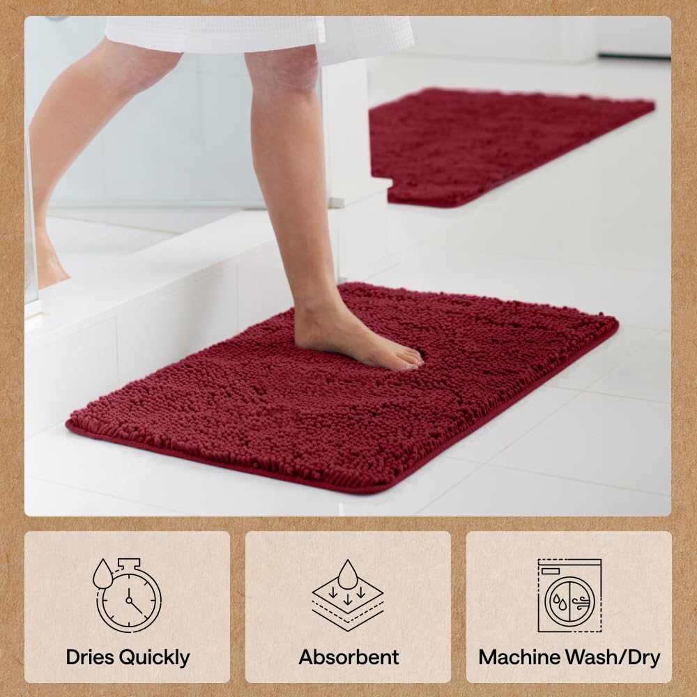 OEKO-TEX Standard 100 certified Gorilla Grip bath mat.