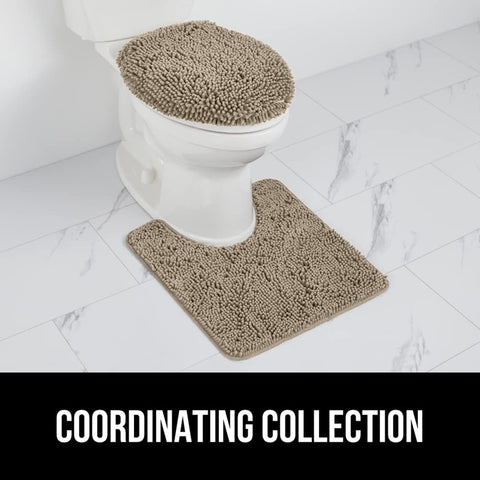 GORILLA GRIP decor colors to match bathroom style.
