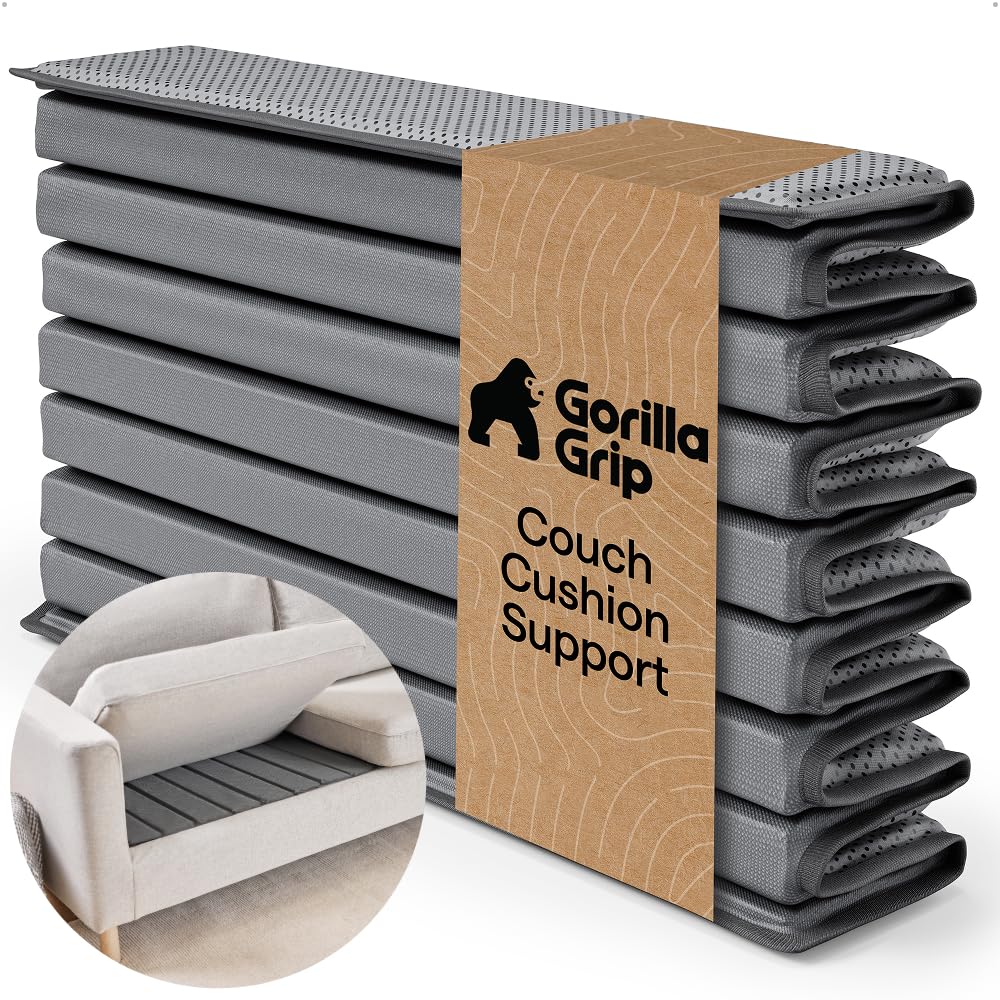 GORILLA GRIP couch cushion support 78-inch wide for stable seating