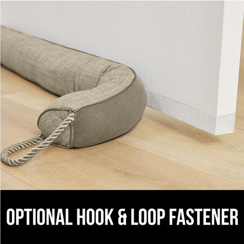 All-season-use scene shows versatile indoor application for Gorilla Grip stopper.