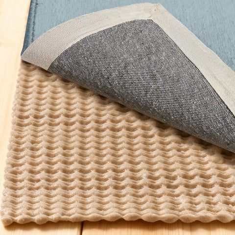GORILLA GRIP dual-sided rug pad 6x9 provides secure anti-slip grip on hardwood floors.