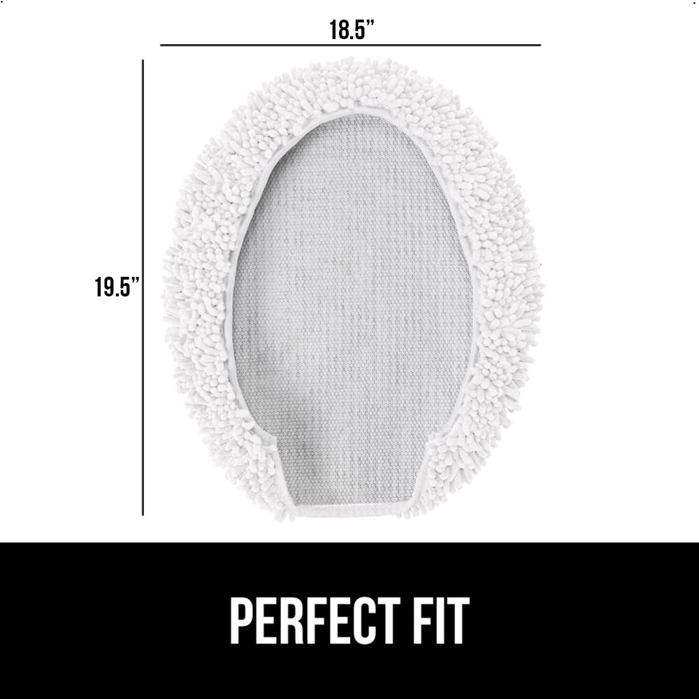 GORILLA GRIP easy-care design supports quick washing and drying.