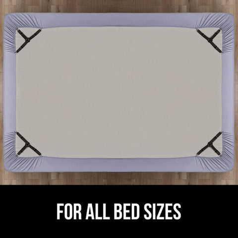 Wrinkle-free bottom sheets deliver hotel-style smoothness for daily comfort.