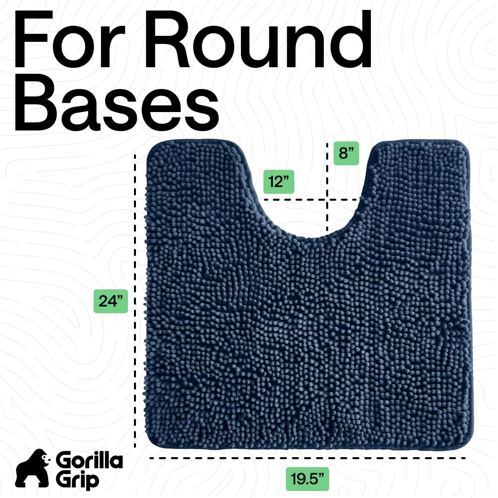 Gorilla Grip quick-drying mat minimizes lingering dampness.