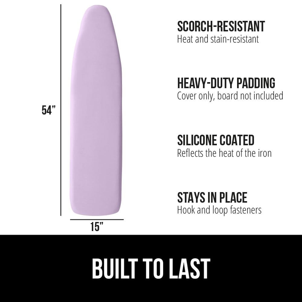 GORILLA GRIP heavy-duty padding cover delivers a durable barrier between clothes and the board