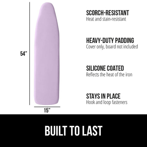 GORILLA GRIP heavy-duty padding cover delivers a durable barrier between clothes and the board