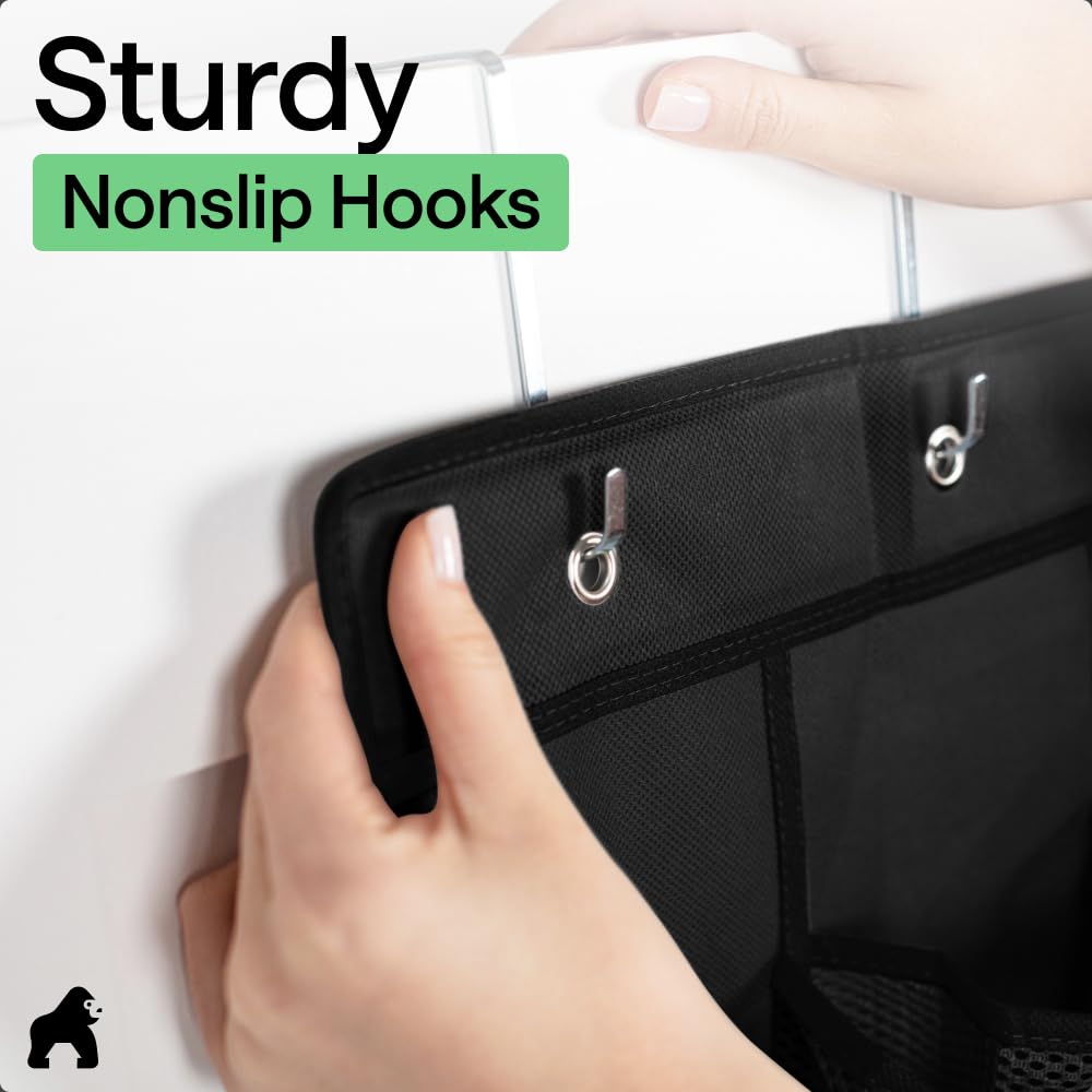 Gorilla Grip home closet solution for organized items.