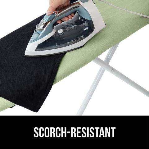 Gorilla Grip 400°F scorch-resistant ironing board cover for durable use
