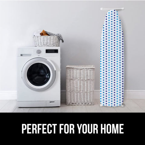 GORILLA GRIP smooth-glide surface supports easy ironing