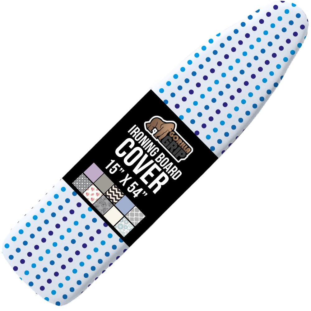 GORILLA GRIP silicone-reflective ironing cover for faster wrinkle removal