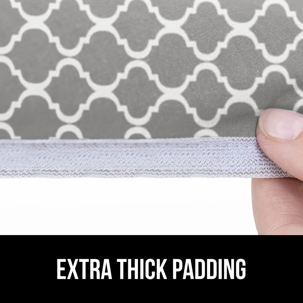 Gorilla Grip cover resists heat up to 400°F for scorch-free results.