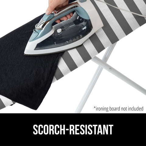 GORILLA GRIP heavy-duty padding cushions fabrics and prevents board imprint