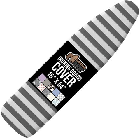 GORILLA GRIP ironing cover with reflective silicone coating for faster wrinkle removal