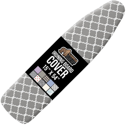 Gorilla Grip ironing cover with silicone coating for faster, smoother ironing.