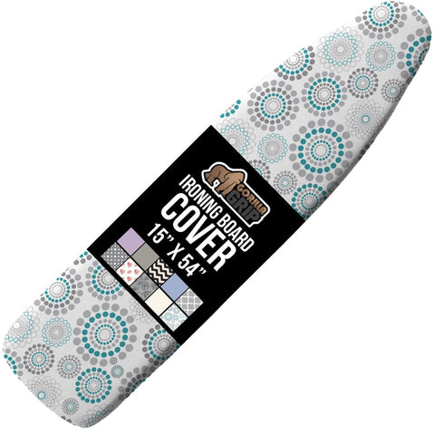 Gorilla Grip ironing cover with silicone-reflective surface for faster wrinkle-free results.