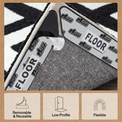 GORILLA GRIP low-profile flexible pads stay comfortable underfoot