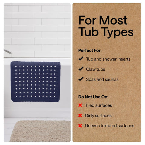 GORILLA GRIP machine washable mat simplifies cleaning and maintenance