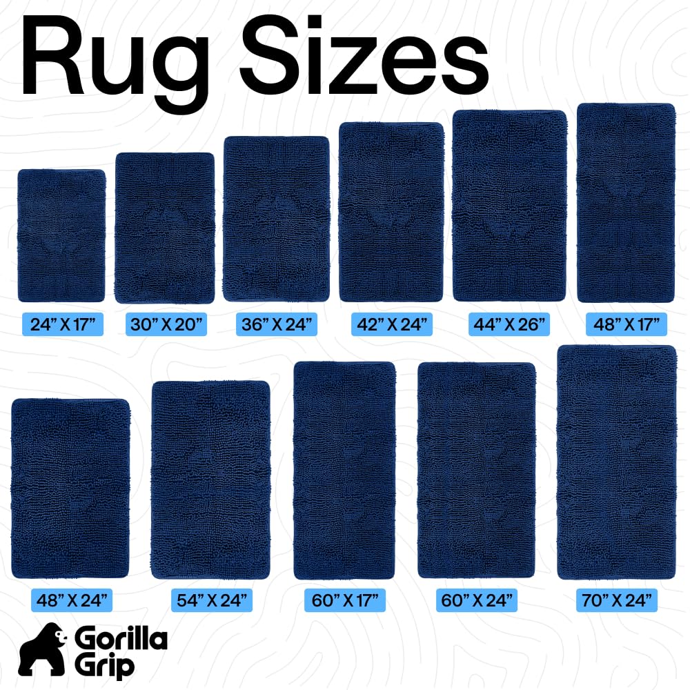 Gorilla Grip machine washable for easy cleaning and quick drying.