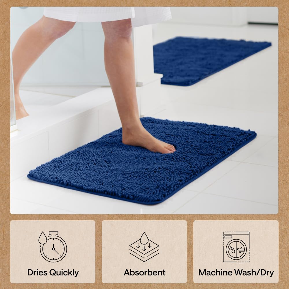 Gorilla Grip 36x24 mat is a practical bathmat runner.