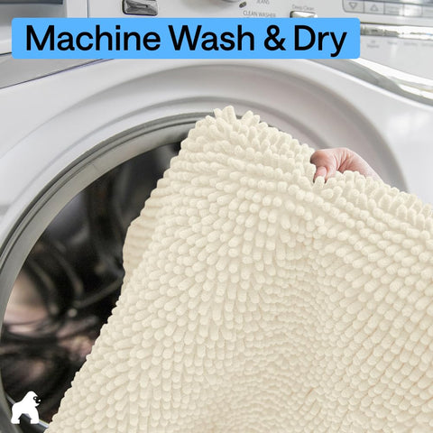 Gorilla Grip chenille collection as part of matching bath decor