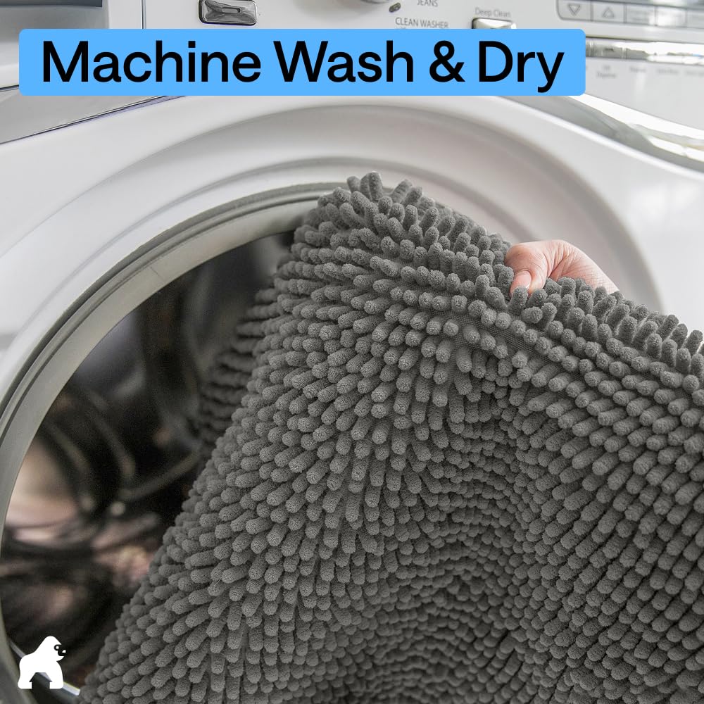GORILLA GRIP matches chenille collection for cohesive bathroom decor