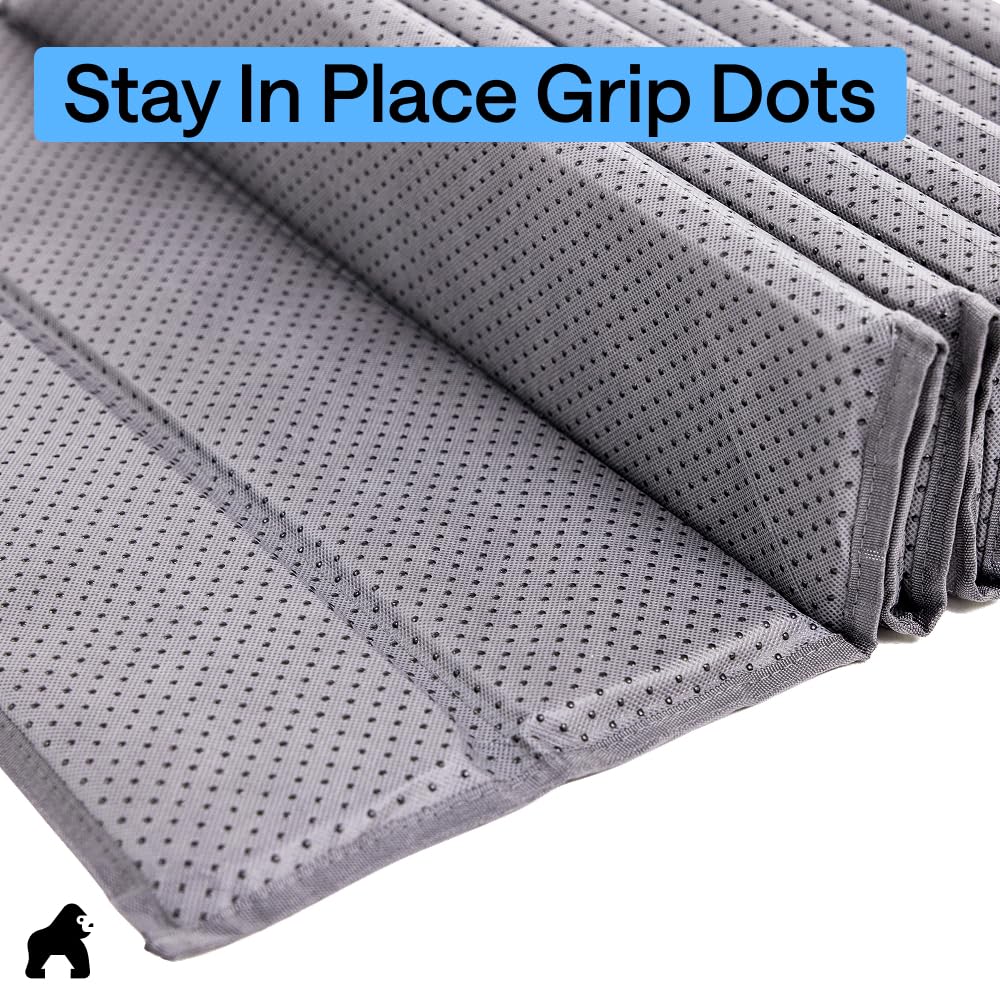 GORILLA GRIP 0-43 inch plywood thickness provides durable reinforcement