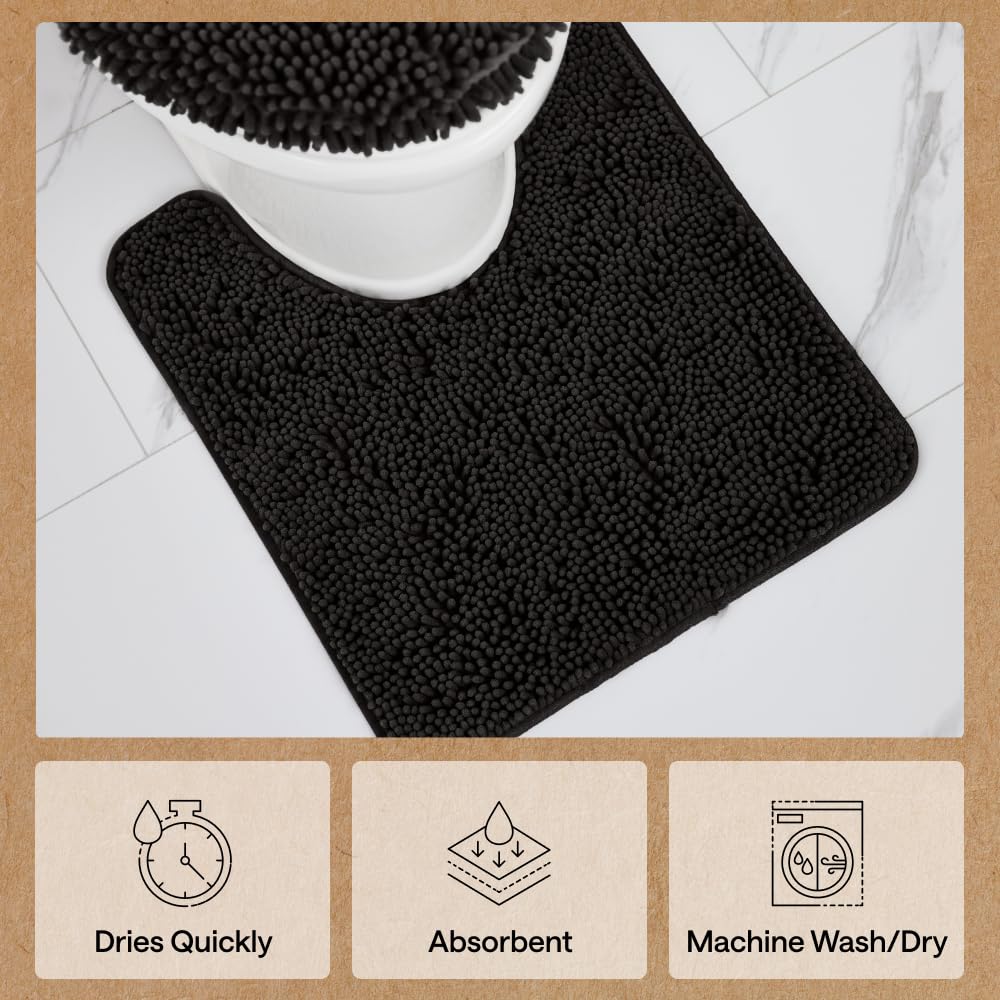 GORILLA GRIP quick-dry microfiber rug dries fast after use