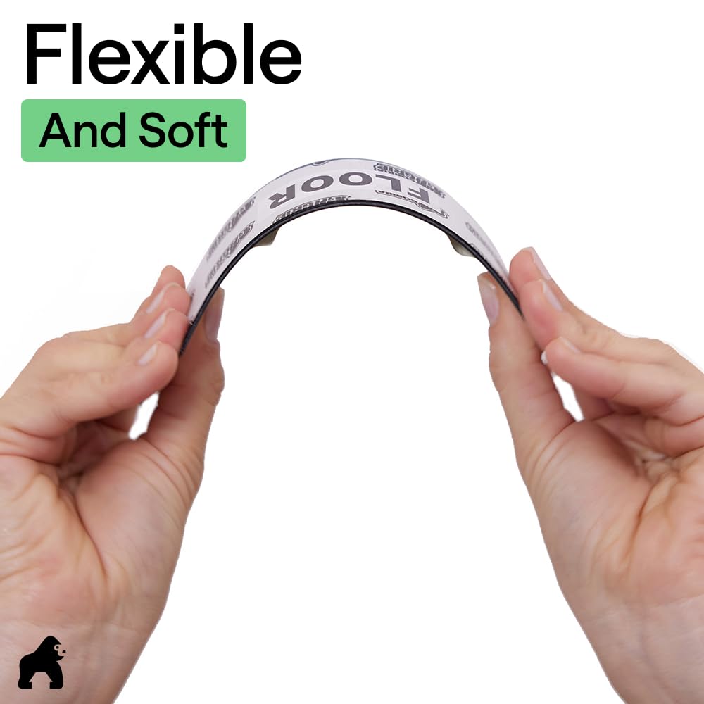 GORILLA GRIP renter-friendly solution helps protect floors and decor