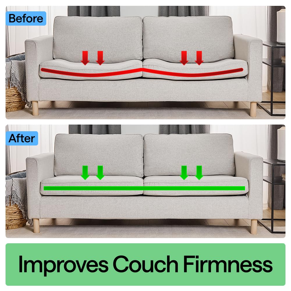 GORILLA GRIP rounded corners reduce fabric tearing around cushions