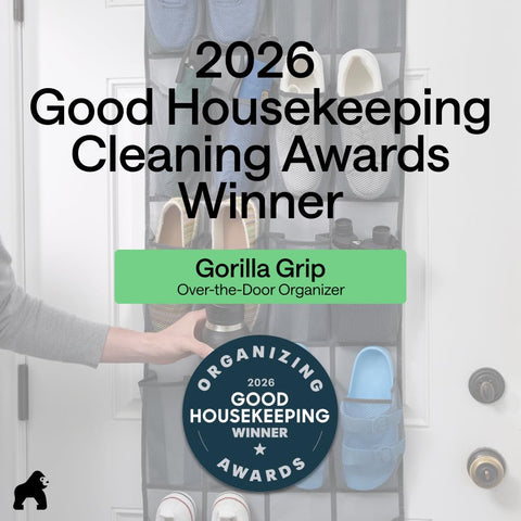 Gorilla Grip slip-resistant door hanger for steady placement