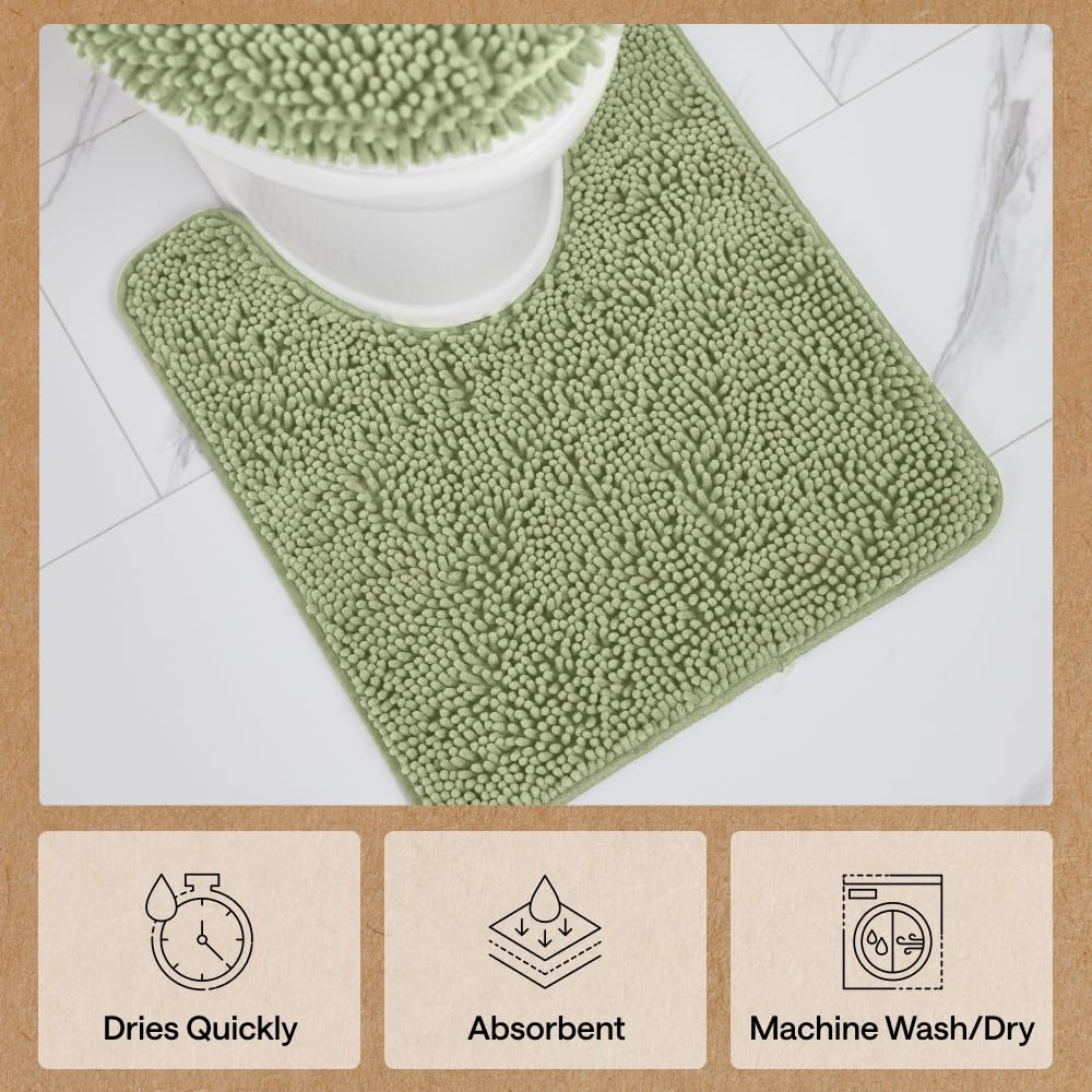 Gorilla Grip quick-dry microfiber surface for a fresh look