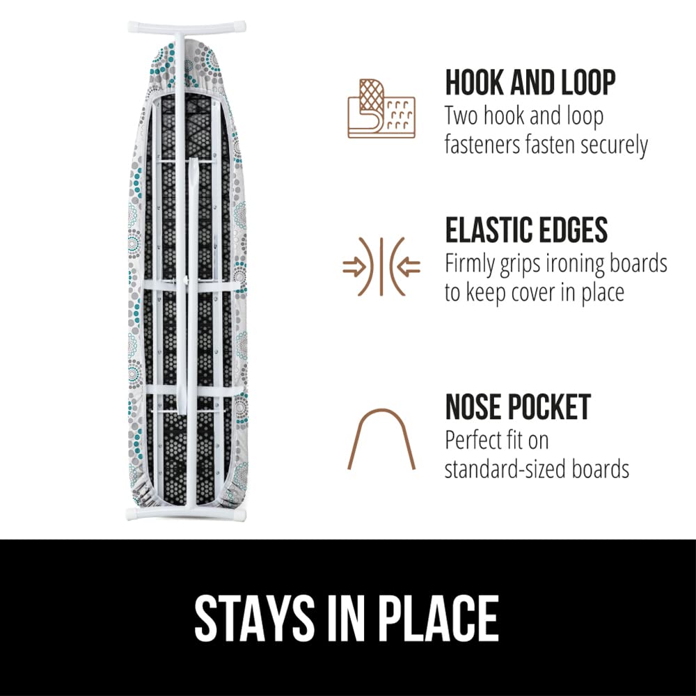 Gorilla Grip underside strap design adds extra stability during pressing.