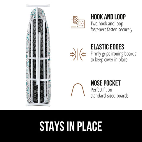 Gorilla Grip underside strap design adds extra stability during pressing.