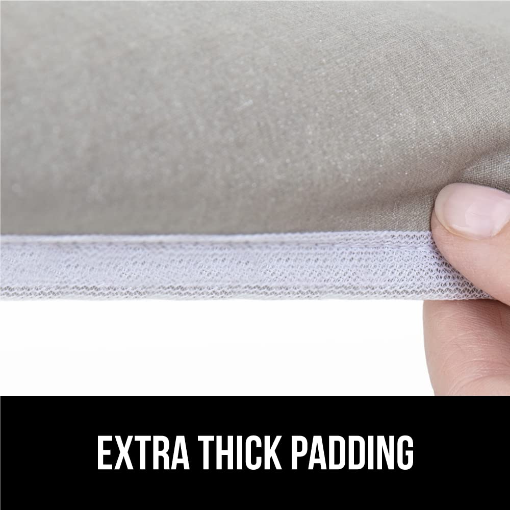 GORILLA GRIP water and stain resistant cover for lasting use.